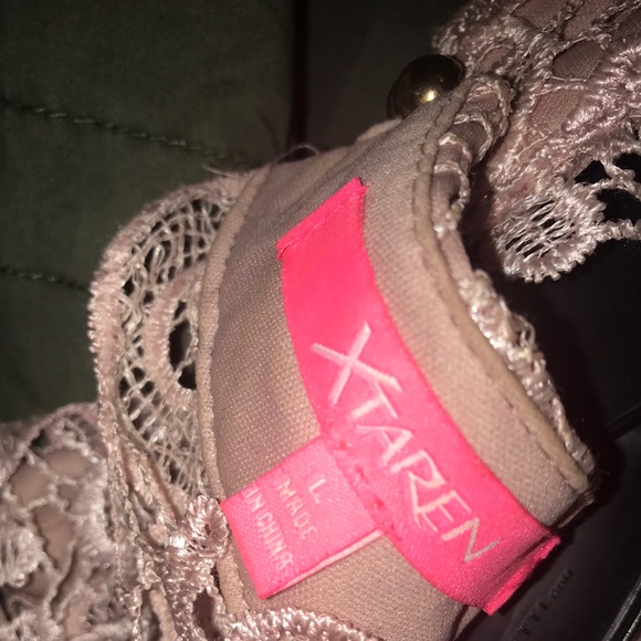 Lace pink prom/formal dress - Picture 8 of 8